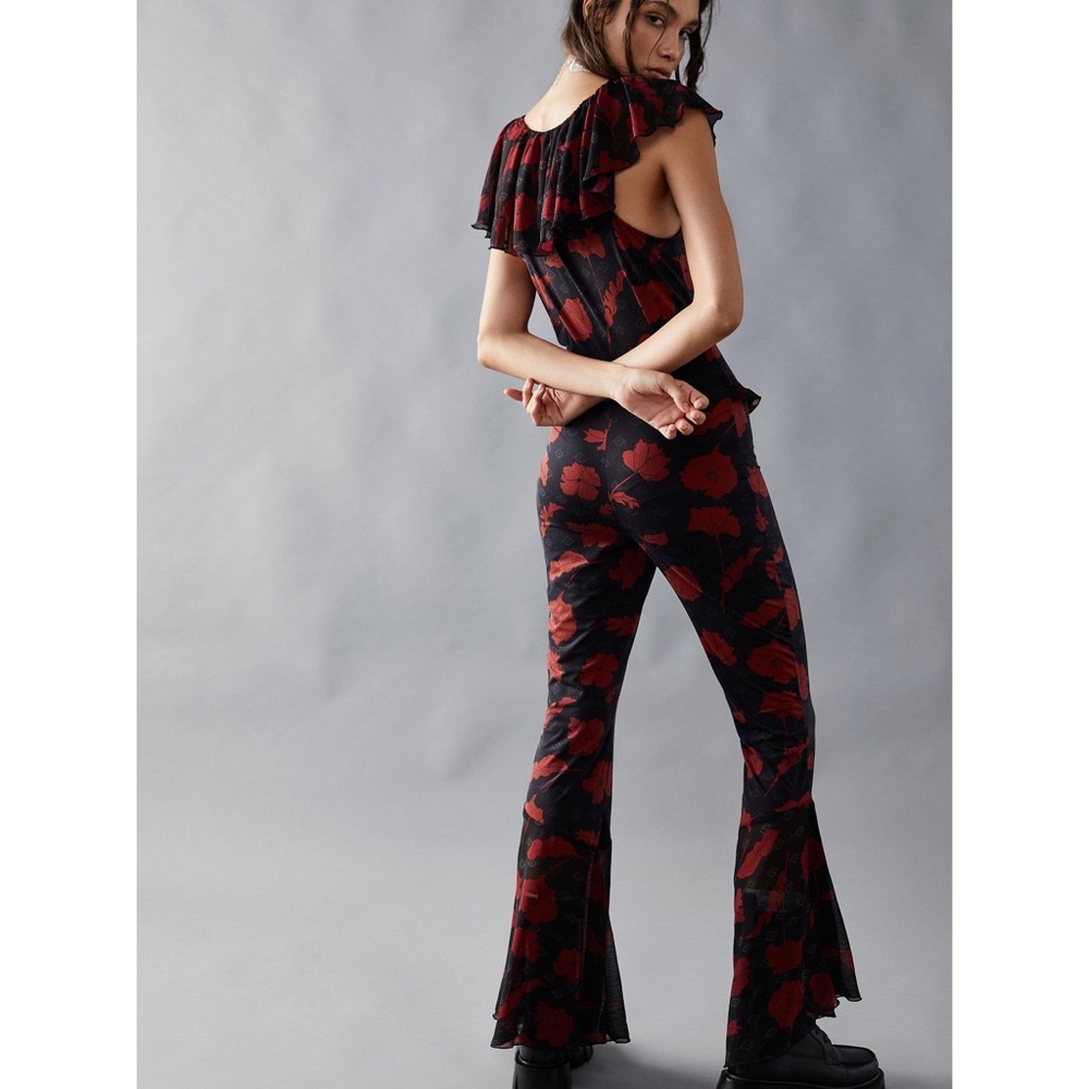 NWOT Free People‎ Austyn femme jumpsuit boho festival cochella size small